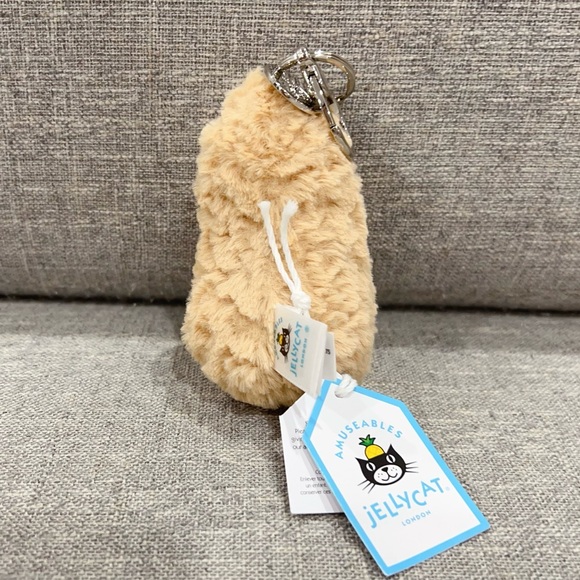Jellycat Amuseables Peanut Bag Charm Brand New with Tags (BNWT) - Picture 2 of 5